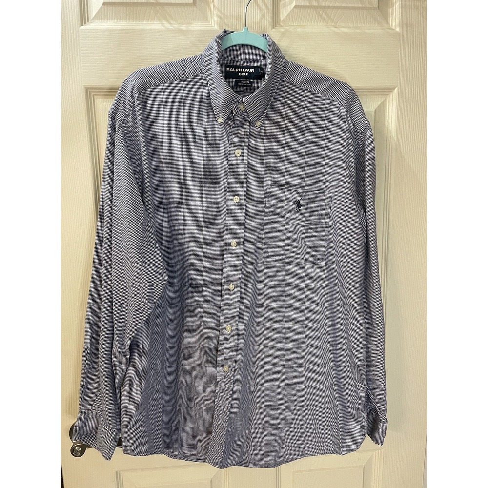 Ralph Lauren Golf Long Sleeve Shirt‎ Size L
